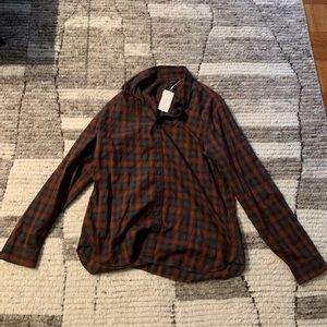 Vince plaid shirt